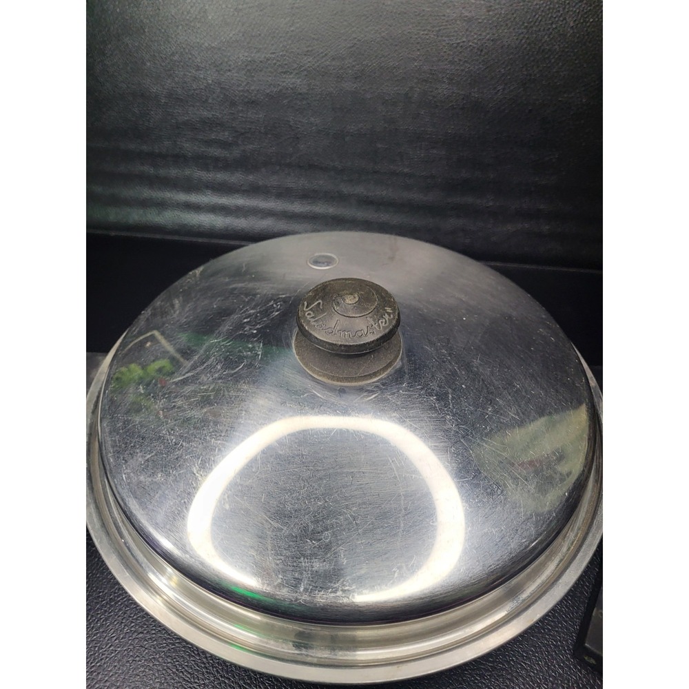 Saladmaster Stainless Steel Liquid Core 11" Electric Skillet with Vapo Lid 17815 - Picture 2 of 9
